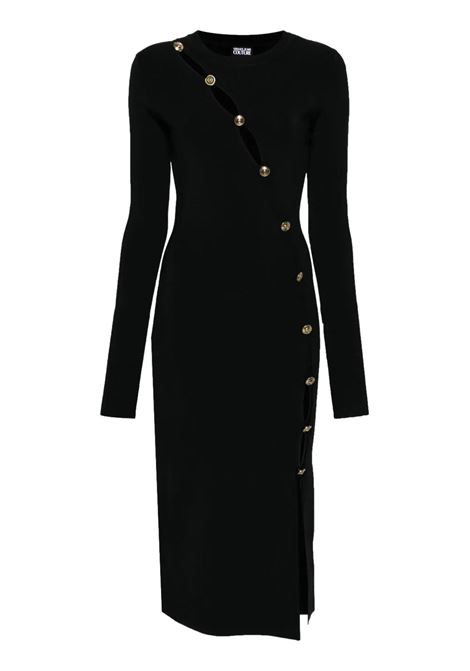 Vestito di maglia Versace Jeans Couture Nero Slim Fit VERSACE JEANS COUTURE | Abiti | 77HAOMB3 CM61H899